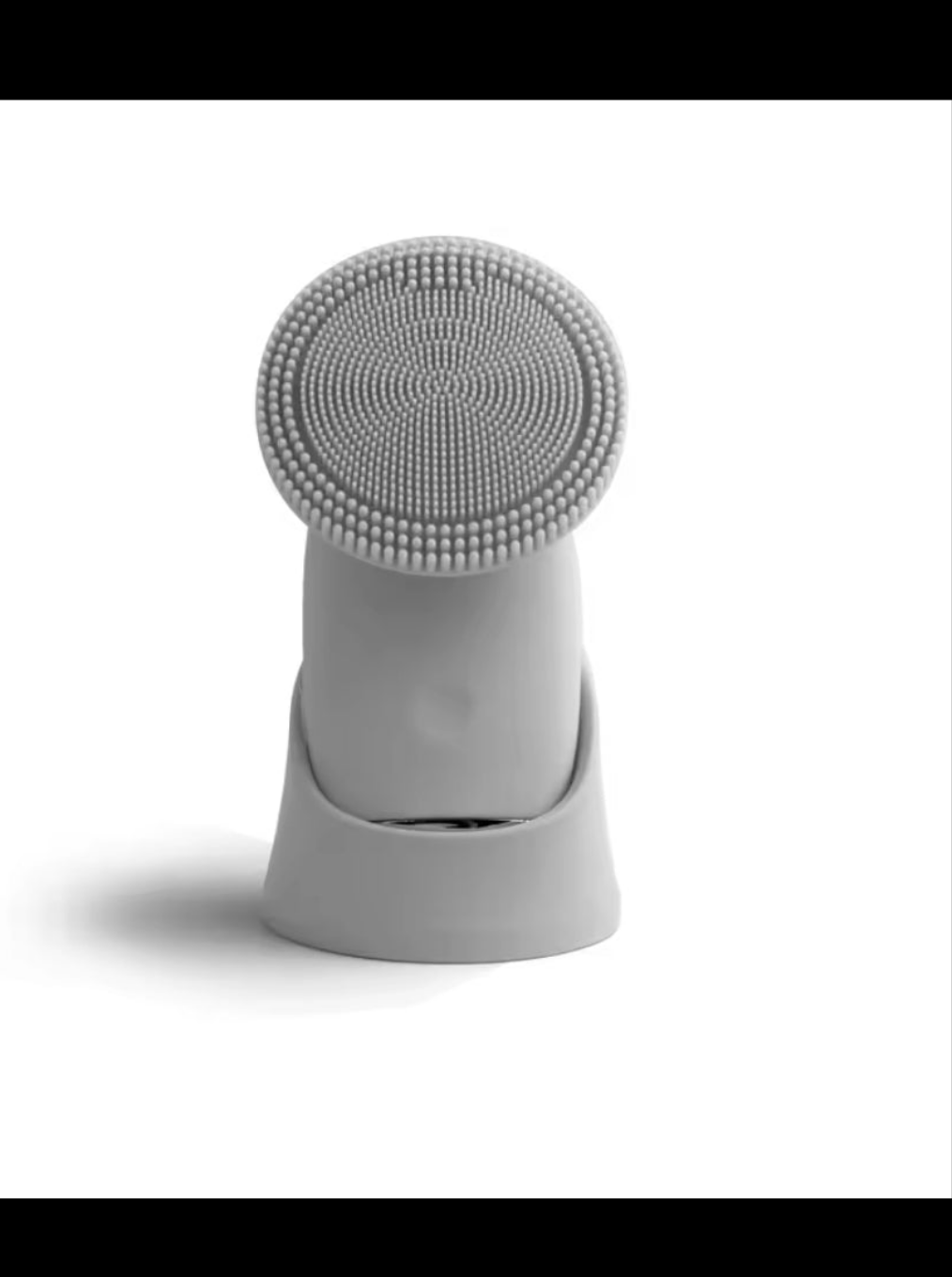 Silicone facial cleansing brush
